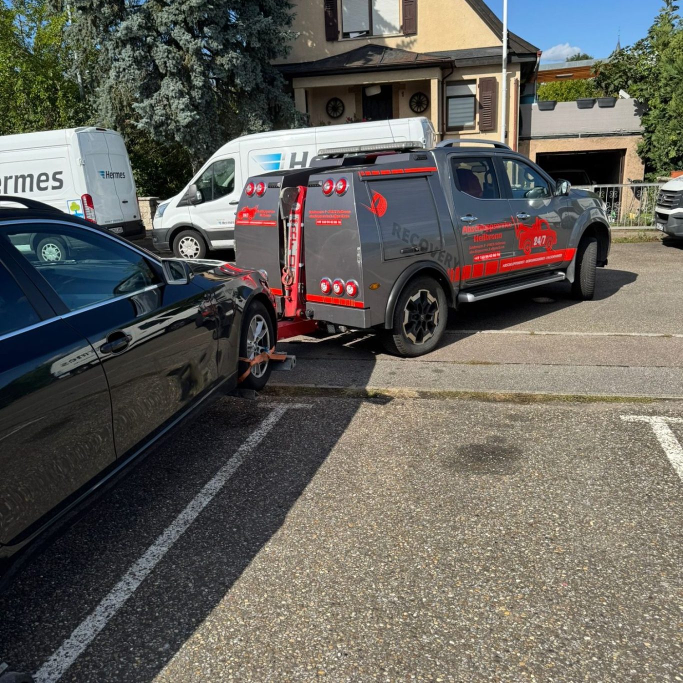 Auto Reparatur Falschtanker