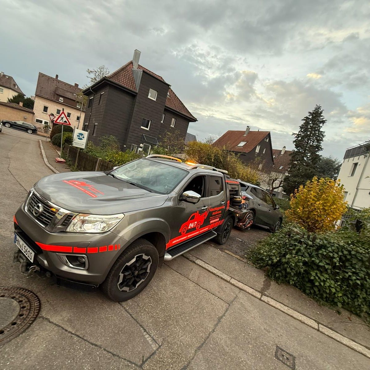 Falschparker Abholung